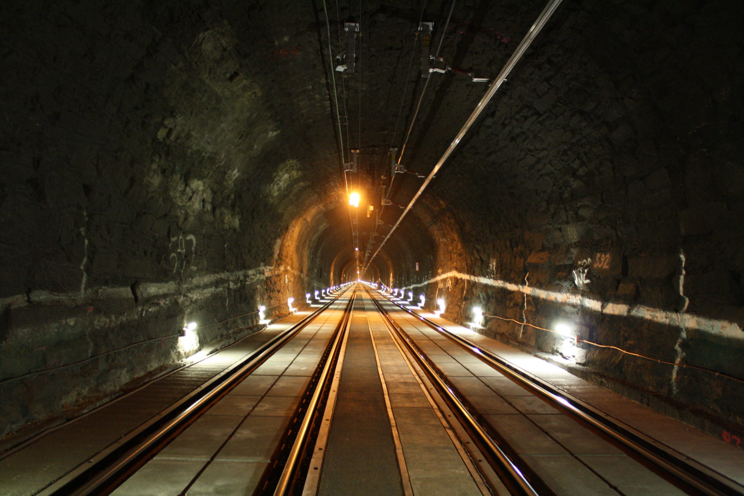 NATM – Arlberg Tunnel (Trans-Alpine Railway, Austria).